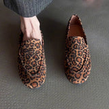 KYLETHOMASW  -  New Retro Women Shoes Exquisite Leopard Print Loafers for Woman Classic Britain Casual Shoes Luxury Designer Shoes Zapatos Mujer