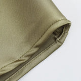 KYLETHOMASW  -  Summer New Women Sleeveless Dress Fashion Temperament Sexy Silk Satin Texture Solid Color Midi Long Dress Women Elegant