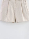 KYLETHOMASW  -  Versatile Loose High Waisted Casual Shorts Women Summer pantalones cortos