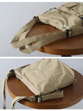 KYLETHOMASW  -  Vintage Y2k Aesthetic Pocket Women's Shoulder Handbags Casual All Match Men and Women Underarm Bag Streetwear Students Backpacks