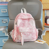 KYLETHOMASW  -  Women Star Print Backpack Polka Dot Star Charm Lightweight Student School New Trend Fashion Daypack Female Book Backpacks