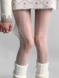 KYLETHOMASW  -  White Lace Pantyhose Ultra-Thin Nighttime Teaching Room Design Spring Sensation Women's Sexy Stockings Leg Beautifying Socks