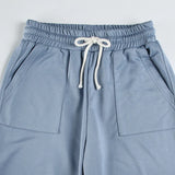 KYLETHOMASW  -  Autumn and winter high waisted elastic solid color casual pants, fashionable commuting sports straight leg sweatshirt