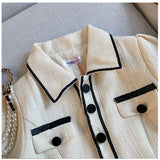 KYLETHOMASW  -  Casual Set Women's Summer Short-sleeved Jacket High Waist Wide Leg Shorts Two-piece Set Fashion Female Clothes