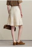 KYLETHOMASW  -  Women High Waist Pleated A Line Mini Skirt Slim Petite Casual College Style Summer Bottoms S 3XL