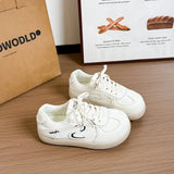KYLETHOMASW  -  Fashion Comfortable Casual for Women Leather Sneakers Lightweight Walking Flat Outdoor Sport Running Tennis 5473