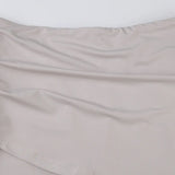 KYLETHOMASW  -  Folds Pleated Skirts Split Asymmetrical Long Skirts Women Holiday Beach Streetwear Skirts Summer Elegant Chic Harajuku 90s