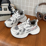 KYLETHOMASW  -  Sports Shoes Women Sneakers 2025 Spring New Style, Thick Sole Height Increasing, Versatile And Walking Shoes Casual Sports Shoes