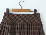 KYLETHOMASW  -  Midi skirts for women low rise skirt vintage plaid skirts womens Summer clothes mini skirts korean fashion