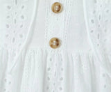 KYLETHOMASW  -  Sexy Lace Wrap Chest Slim Fit Dress French Fashion Blogger Off Shouder White Summer Mini Dress Women