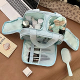 KYLETHOMASW  -  Multi-pouch Travel Cosmetic Bag Waterproof Multifunction Makeup Pouch Bag Handbag Toiletries Organizer Travel Wash Bag Outdoor