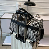 Kylethomasw Travel Duffle Bag Large Capacity Women Fitness Sports Bag Dry and Wet Luxury Hand Luggage Female Designer Weekend Bag Travel