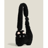 KYLETHOMASW  -  Cute Furry Cat Bags for Woman Shoulder Underarm Bag 2025 New Crossbady Bolso Trendy Fashionable Sac Femme Bolsos De Mujer