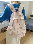 KYLETHOMASW  -  Fashion Kawaii Y2k Backpack Preppy Cute Star Print Girls Schoolbags High-capacity Outdoor Travel Backpacks for Women Students