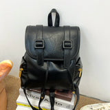 KYLETHOMASW  -  Japanese Style Cute Pu Leather JK Girls Backpack Preppy  Chool Students Notebook  Kawaii Travel Women Bags