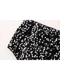 Kylethomasw Women's Fashion Sequins Shorts 2024 Spring Black Sparkling Casual Party Shorts Elastic Waist Sexy Women's Chic Shorts