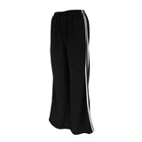 KYLETHOMASW  -  New Striped Pants Women Summer Fashion Streetwear Basic Straight Casual Slim Trousers Female Sexy Solid Simple Versatile Pants