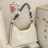 KYLETHOMASW  -  Women Shoulder Crossbody Bag Japanese Large Canvas Messenger Bags for Student Brand Book Bags Female Handbag Satchels 크로스백