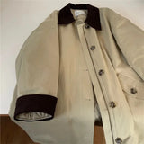 KYLETHOMASW  -  Autumn Winter New Women Korean Small Fragrance Cotton Clothing High-end Cotton Jacket With Cotton Clip Design Loose Jacket