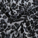 KYLETHOMASW  -  Printed irregular low cut scarf tie T-shirt pure desire style thin mesh top with breasted mesh