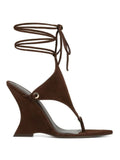 KYLETHOMASW  -  Women's Summer New Coarse High Heels Pinch Toe Fashion Sandals Ankle Strap Sexy Fashion Party Thick Bottom Sandals