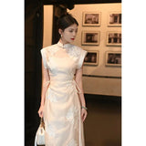 KYLETHOMASW  -  New Chinese Style 2 Piece Set Women's Spring Summer Zen Outfit Minimalist Design Elegant Top Skirt