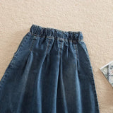 Kylethomasw Summer Lace Up Elastic Waist Denim Skirts 2024 New Women Loose Casual Female A-Line Jean Skirts oversized Female Streetwear Pop