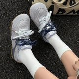KYLETHOMASW  -  Summer Outdoor Running Shoes 2025 Fashionable Comfortable Lace Up Women's Sneakers Casual Flats Soft Women Flat Sneakers Shoes