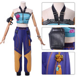KYLETHOMASW  -  Zoey Cosplay Costume Wig Women Girls Halloween Carnival Comic-con Party Role Playing Outfits