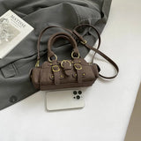 KYLETHOMASW  -  Small PU Leather Shoulder Bags for Women Luxury Designer Trend New Crossbody Bag Females Short Handle Handbags