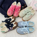 KYLETHOMASW  -  Vintage-style sneakers for women, new style white sneakers, trendy women's sneakers for students, casual sneakers, board shoes