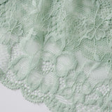 KYLETHOMASW  -  Women Vintage Mesh Babydoll Dresses Fairy Lace Mini Dress Y2k Floral Lace Trim Ruffle Chic Kawaii Harajuku Short Dress