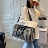 Kylethomasw Travel Duffle Bag Large Capacity Women Fitness Sports Bag Dry and Wet Luxury Hand Luggage Female Designer Weekend Bag Travel