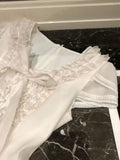 KYLETHOMASW  -  Summer French Elegant Sweet Princess Dress Women's Short-sleeve Round Neck Lace Bow Mini Party Dress Chic Fashionable Clothing