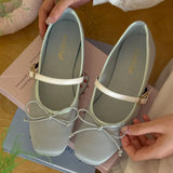 KYLETHOMASW  -  Yellow New Brand Women Flats Round Toe Shallow Slip On Ladies Casual Ballet Shoes Soft Leather Eelgant Balle Shoes Mujer