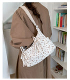 KYLETHOMASW  -  Korean Girl Heart Bow Printing Bag Female 2026 Sweet Fashion Luxury Design Crossbody Bagss Women Y2k Aesthetic Shoulder Handbags