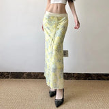 KYLETHOMASW  -  New Fashionable Floral Skirt Sexy Hot Girl