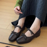 KYLETHOMASW  -  Women Flats Loafers Shoes Summer Square Toe Sandals Fashion Woman Sandals Casual Trend Brand Lolita Dress Zapatos De Mujer