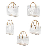 Kylethomasw Clear PVC DIY Bag Handbag Making Handmade Gift Bag Craft Accessory