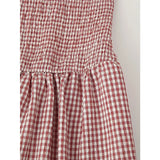 KYLETHOMASW  -  Summer Women O Neck Sleeveless Fit And Flare Long Plaid Dresses Casual Maxi Vestidos