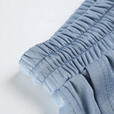 KYLETHOMASW  -  Autumn and winter high waisted elastic solid color casual pants, fashionable commuting sports straight leg sweatshirt