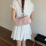 KYLETHOMASW  -  Women's Small PU Leather Shoulder Bag New Trend Solid Color Underarm Tote Bag Female Fashion Sweet Casual Dating Handbags
