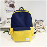 KYLETHOMASW  -  Schoolbag Female Gradient High Value Korean Trend Bags School Students Large Capacity Simple Lightweight Backpacks