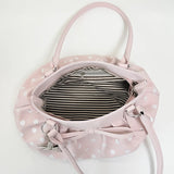 KYLETHOMASW  -  Women's Small Polka Dot Ruched Bow Shoulder Bag Sweet Retro Aesthetic Daily Dating Shopping Underarm Bag New Trend Handbags