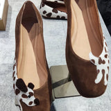 KYLETHOMASW  -  Fashion Women's Shoes Exquisite Dog Pattern Casual Shoes for Woman Comfortable Shallow Flat Shoe Designer Shoes Zapatos De Mujer
