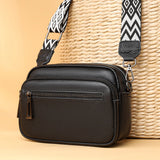KYLETHOMASW  -  Women Crossbody Bag Casual Leather Shoulder Handbag Solid Travel Purse Vintage Adjustable Shoulder Straps Tote Bag Clutch Purse
