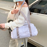 KYLETHOMASW  -  Star Striped Shoulder Bag New Travel Commuting Underarm Bags Women's Large Capacity Boston Handbag