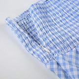 KYLETHOMASW  -  New Fashion Pure Desire Plaid Skirt Women's Waist Slim Fit Hot Girl Fishtail