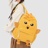 KYLETHOMASW  -  Chicken Corduroy Bag Cute Teenage Girls Mochila Student Mochilas Mujer Japan Style Travel Bolsas Bags for Woman Backpack