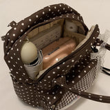 KYLETHOMASW  -  Sweet Kawaii Girls Dots Mini Backpacks Women Y2k Aesthetic Plaid Shoulder Crossbody Bags Fashion Transparent Handbags for Gifts